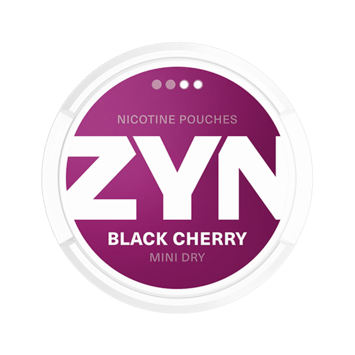 A photo of a Black Cherry Mini Normal can.